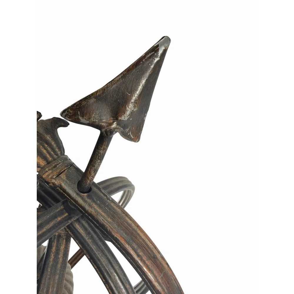 Vintage French Country Iron Garden Armillary Sundial English Garden Decor